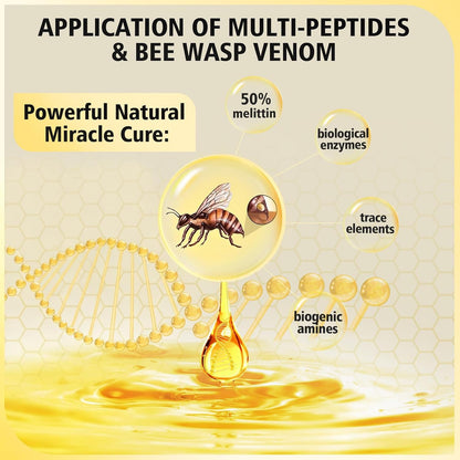 3PCS Bee Wasp Venom Peptides Toothpaste for Sensitivityand Gums Problems -Oral Care, Redness & Swelling Gums, Bad Breath,Plaque-12 Hoursrefreshing -3.7 OZ